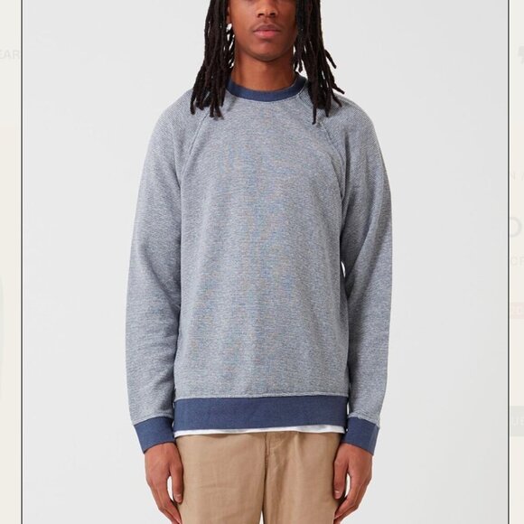 Patagonia Trail Harbour Hemp Crew Neck Sweatshirt Dolomite Blue XL - Picture 1 of 7
